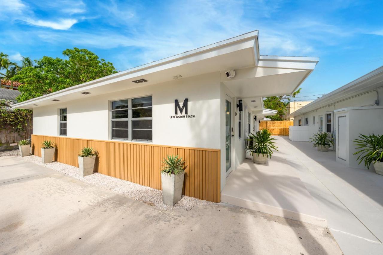 M Lake Worth Beach: Modern Villas with Retro Charm Near Palm Beach Exterior photo